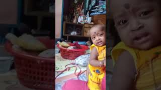 ♥️দেখো চিনি মিষ্টি খুনসুটি♥️cutebaby babygirl [upl. by Kettie]