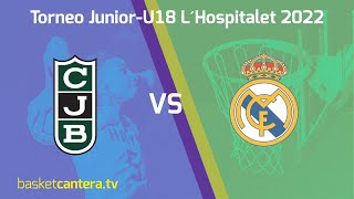 U18M JOVENTUT vs REAL MADRID Torneo Junior Ciutat de Hospitalet 2022 BasketCanteraT [upl. by Seline]