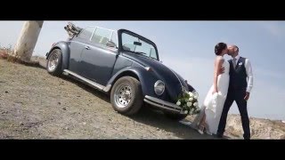 Wedding video Freya and Alan Santorini [upl. by Tamanaha548]