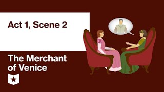 The Merchant of Venice by William Shakespeare  Act 1 Scene 2 [upl. by Ellehcear]