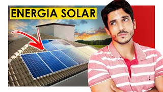 ENERGIA SOLAR VALE A PENA OU É UMA FURADA [upl. by Ansell]