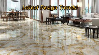 Latest Floor Tiles Design 2024  Ceramic Floor Tiles Colours  Interior design flooring ideas [upl. by Georgianna953]