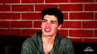 Gregg Sulkin Wizards of Waverly Place  Cambio Interview [upl. by Westerfield904]