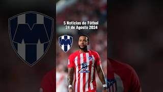 Noticias de Fútbol Club América pregunta por Bouanga y Memphis Depay podría llegar a Monterrey [upl. by Atat]