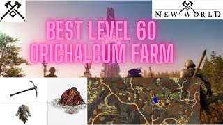 Orichalcum Ore  New World Farming  5070k gold Corrupted Totem Farm [upl. by Malamut]