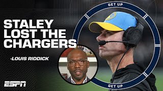 Brandon Staley has LOST this football team thats just a fact  Louis Riddick on Chargers  Get Up [upl. by Chase]