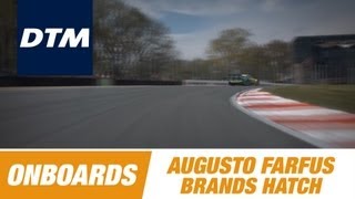 Onboard Augusto Farfus  DTM Race Brands Hatch [upl. by Senalda157]