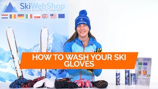 How do I wash my ski gloves  SkiWebShop [upl. by Aya]