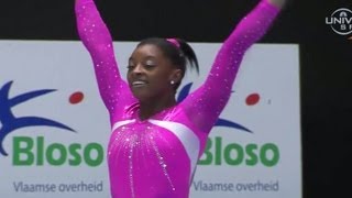 2013 AllAround Champ Simone Biles  Universal Sports [upl. by Yotal]