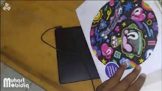 Unboxing Pen Tablet Wacom Intuos CTL6100  Mobidiq 2019 [upl. by Tilden]