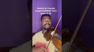 Gavotte by Francois Couperin ABRSM Violin grade 2 A2 [upl. by Caputo]