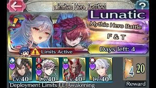 The battle with Limited unit  Vs MythicFreyja amp Triandra  Lunatic with F2P units SIs  seals [upl. by Codd]