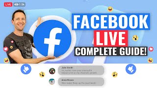 Facebook Live Streaming  COMPLETE Beginners Guide [upl. by Tuneberg]