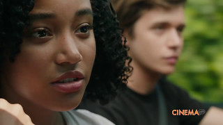 Amandla Stenberg and Nick Robinson talk Everything Everything [upl. by Stearn826]