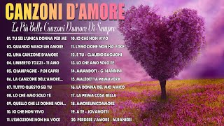 LE PIÙ BELLE CANZONI DAMORE DI SEMPRE 🌹 MUSICA ITALIANA ROMANTICA [upl. by Trimmer]