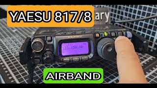 YAESU FT8178  Airband Receiver [upl. by Ivens]