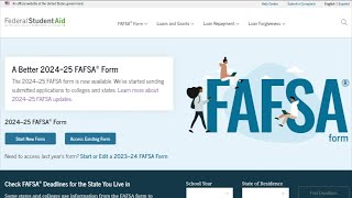 Issues with recent changes to new FAFSA forms [upl. by Nosauq]