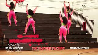 THE DIAMOND FACTORY  Round 3  STAND IN THE STANDS  Pontiac MI  Majorette Dance [upl. by Strang]