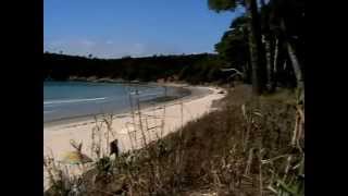 PLAGE DE LESTAGNOL A BORMES LES MIMOSAS DANS LE VAR [upl. by Ardna]