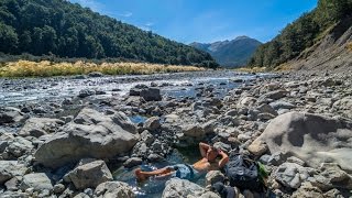 Bare Kiwi Locals Tip 72  Sylvia Flat Hot Springs [upl. by Navarro102]