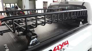 Toyota Tacoma RetraxONE XR Rack Integrated Retractable Truck Bed Cover [upl. by Flessel667]