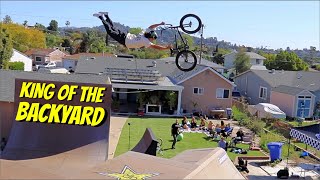 BEST BMX BACKYARD JAM King Of The Backyard [upl. by Parker]