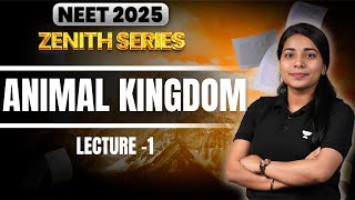 Animal kingdom L1 I NEET 2025  Simran Maam neet2025 neet neetbiology [upl. by Mauretta588]