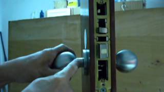 HOW TO REMOVE SARGENT MORTISE LOCK FROM THE DOOR [upl. by Amieva]