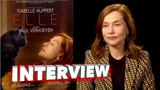 Elle Isabelle Huppert Exclusive Interview  ScreenSlam [upl. by Reklaw307]