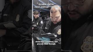 Faster Airport Travel  Global Entry  CBP [upl. by Navoj]