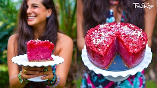 50 Shades of Red Raspberry Pie for Valentines Day FullyRaw amp Vegan [upl. by Malvin735]