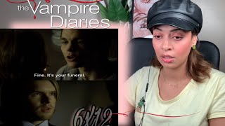 Rip Luke🥺The Vampire DiariesS06E12Prayer for the Dying♡First time ReactionampReview♡ [upl. by Wellington]