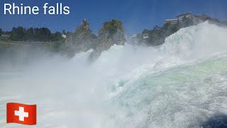 Grootste watervallen van Europa  Rhine falls Zwitserland [upl. by Oiligriv124]