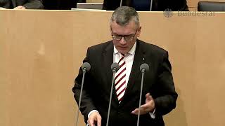 Rede von Staatsminister Dr Florian Herrmann im Bundesrat am 2 Februar 2024 Migration  Bayern [upl. by Rushing782]