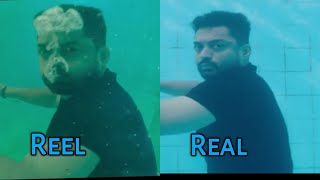 KalyanRam Under Water Making Video  118 Movie Making Video [upl. by Mackoff479]