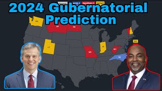 2024 Gubernatorial Prediction September 2024 [upl. by Celestyn212]