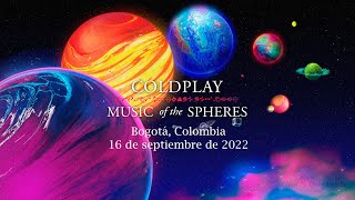 Coldplay en Bogotá  Concierto completo 16 de septiembre de 2022 [upl. by Natsrik]