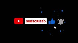 CopyrightFree Animated Subscribe Button Intro  No Copyright Subscribe Button Outro [upl. by Peyter]