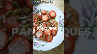 Panqueques de Avena y Plátano 👩🏻‍🍳 Receta deliciosa para un rico Desayuno 🦋✨ desayuno avena [upl. by Vernice]