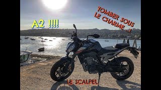 KTM 790 DUKE A2  La MT07 peut se faire PETITE  Votre avis [upl. by Uund]