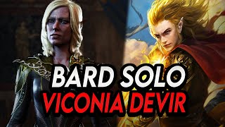 Baldurs Gate 3 Bard solo Viconia DeVir  Honour Mode [upl. by Shamma595]