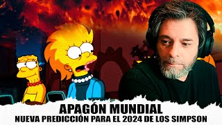 NUEVA PREDICCIÓN PARA EL 2024 DE LOS SIMPSON quotEL GRAN APAGÓNquot  Archivos de Divulgación [upl. by Towney]