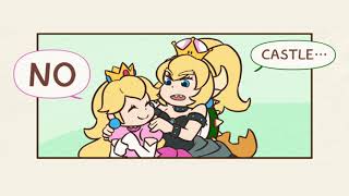 Bowsette and Peach Comic Dub [upl. by Nalad721]