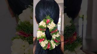 ✨️Americaல இப்படி கூட பூ கட்டலாமா  Jasmine Harvest  Easy trick to string Jasmine Flower usa diy [upl. by Lyrem]