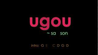 Ugou Ku Sayang Lirik dan Guitar Chord [upl. by Tahp443]