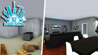 House Flipper HGTV DLC  Part 2  MODERN MASTERPIECE [upl. by Tait]