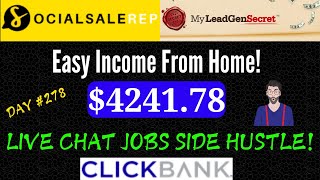 My Lead Gen Secret Case Study  Clickbank Affiliate Marketing For Beginners Day 278 [upl. by Natassia832]