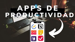 📲 Mejores APPS para ser productivo 💪 Sé productivo con tu celular [upl. by Suidualc]