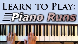 Learn to Play Fast Piano Runs Fills [upl. by Lehman]