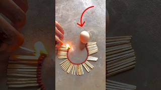 real Trick Egg and Machis experiment Video shorts experiment viralreels [upl. by Anibla987]